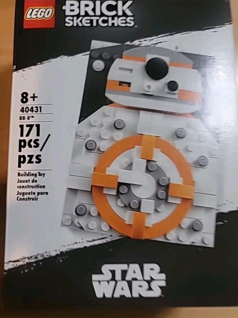 LEGO Star Wars BRICK SKETCHES "BB-8" 40431 UNOPENED
